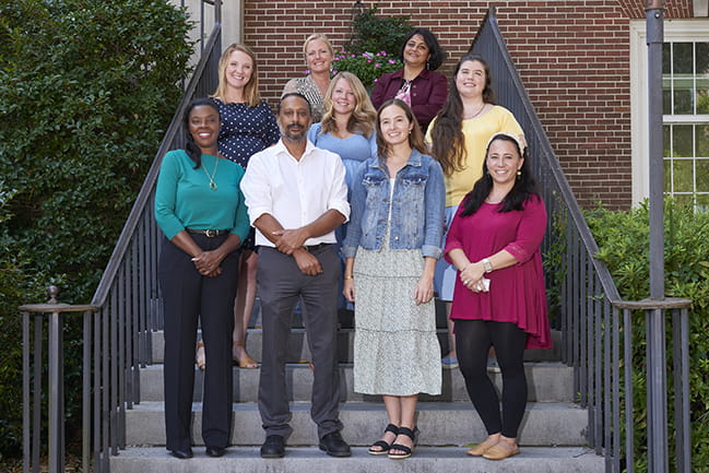 Members of the College of Nursing's Diversity and Inclusion Champions of Excellence (DICE) Group